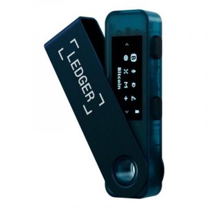 Monnaie offline LEDGER Nano S Plus S&eacute;curit&eacute; Bitcoin Ethereum USB-C Bleu