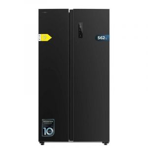 Réfrigérateur Américain Cecotec Bolero CoolMarket SBS 562 Total No Frost 177 cm 562 L D Noir