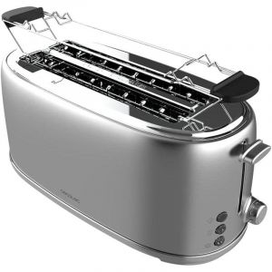 Grille-pain Cecotec Toast&Taste 1600 Retro Double Inox 4 tranches 1630W