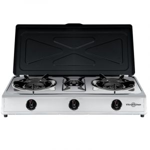 Vitrokitchen 360IB Cuisini&egrave;re &agrave; Gaz Butane 3 Zones