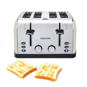 Prixton Bianca Toaster 4 Tranches 1900W Inox