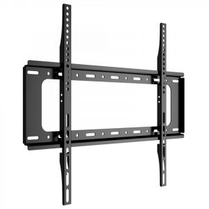 Support mural fixe pour téléviseur Grunkel SP-61X50FX, compatible avec les écrans de 32 à 80 pouces (81 à 203 cm), supportant jusqu'à 75 kg, noir.