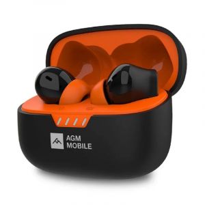 Casque Bluetooth sans fil AGM avec suppression du bruit et contr&ocirc;le tactile