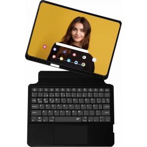 Étui magnétique Silverht avec clavier pour tablette Samsung Tab A9+