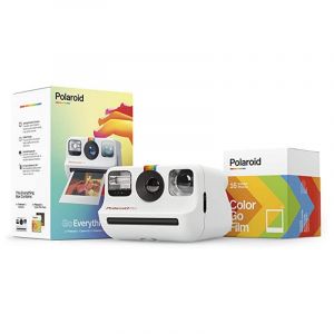 Polaroid Go Everything Box Appareil Photo Instantané Compact Blanc + Color Go Film 16 Photos