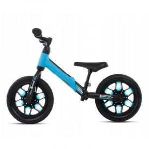 Vélo d'équilibre Spark Rodas LED bleu sans pédales pour l'apprentissage et l'équilibre des enfants