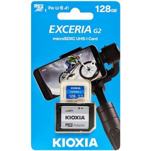 Kioxia EXCERIA G2 128 Go MicroSDHC UHS-III Classe 10
