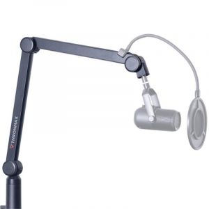 Support de bras Thronmax S4 Phantom noir pour microphone robuste et ergonomique