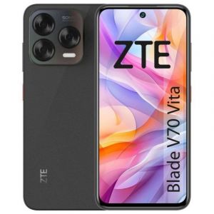 Smartphone ZTE Blade V70 Vita 8 Go/256 Go Double SIM 120 Hz NFC Android 14 Gris foncé