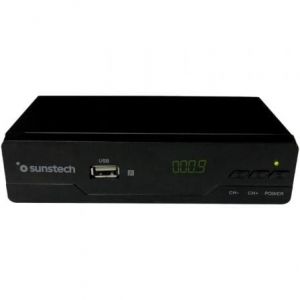 Récepteur compact Sunstech DTB210HD2 DVB-T2 Full HD avec enregistrement USB HDMI