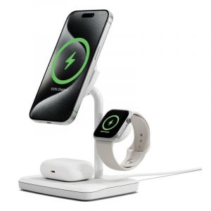 Chargeur Cygnett CY5101BUNCP Qi2 Sans Fil USB 36W Blanc