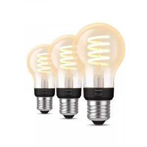 Ampoule Philips A60 E27 Bluetooth Zigbee LED blanc chaud-froid x3