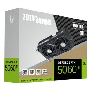 Tarjeta Graphique Zotac GAMING GeForce RTX 5060 Ti Twin Edge OC 8GB GDDR7 Reflex 2 RTX AI DLSS4