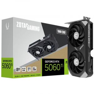 Carte graphique ZOTAC GAMING GeForce RTX 5060 Ti Twin Edge 8 Go GDDR7 Reflex 2 RTX AI DLSS4