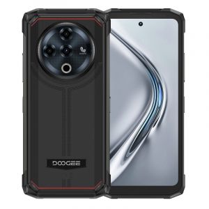 DOOGEE Fire 6 Power 8 Go/256 Go 15 500 mAh 90 Hz NFC USB-C Empreinte digitale Android 14 Noir