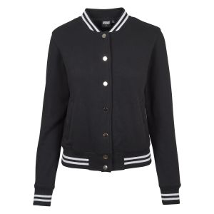 Veste Teddy femme grandes tailles Urban Classic college sweat