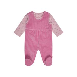 Ensemble grenouill&egrave;re et body manches longues avec motif lapin b&eacute;b&eacute; fille Sterntaler