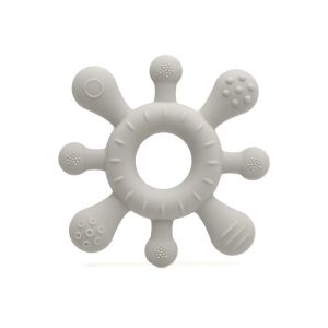 Anneau de dentition &eacute;toile en silicone Kiokids