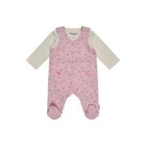 Ensemble grenouill&egrave;re et body manches longues avec motif lapin b&eacute;b&eacute; fille Sterntaler