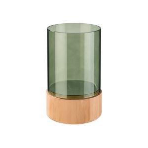 LIVARNO home Photophore en verre (vert)