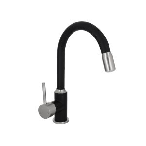 LIVARNO&reg; Mitigeur d&rsquo;&eacute;vier &agrave; LED (noir satin&eacute;)