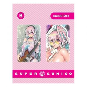 Pins Popbuddies Super Sonico B (x2)