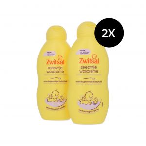 Zwitsal Crème lavante sans savon - 2 x 200 ml