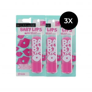 Maybelline Baby Lips Mint To Be (Ensemble de 3)