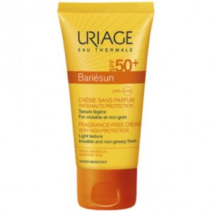 Uriage Bariésun Crème Hydratante Très Haute Protection SPF50+ Sans Parfum 50 ml
