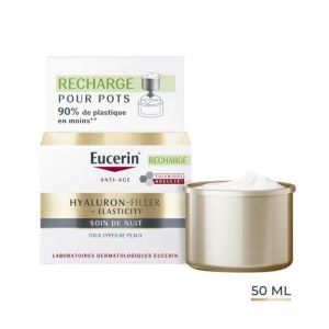 Eucerin HYALURON-FILLER + ELASTICITY Recharge Soin de Nuit 50ml