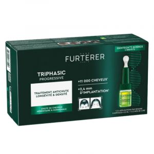 Ren&eacute; Furterer Triphasic Progressive Traitement Anti-Chute Long&eacute;vit&eacute; & Densit&eacute; 8x5.5ml