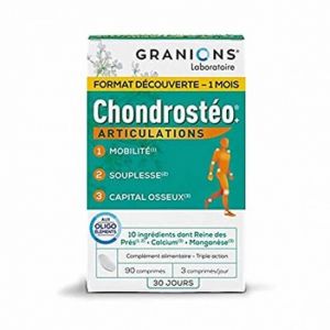 Granions chondrostéo+ articulations 90 comprimés 77g