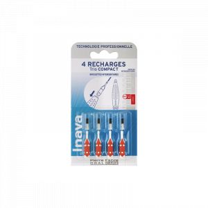 Inava Recharges Brossettes Interdentaires 1.5mm Rouge x4