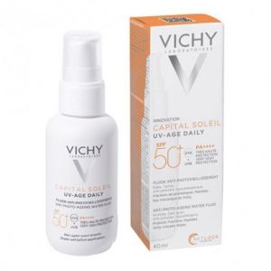 Vichy capital soleil uv-âge daily teinte spf50+ 40ml