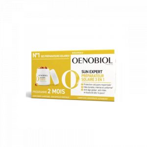 OENOBIOL Sun Expert Pr&eacute;parateur Solaire 3en1 Triple action 2 x 30 capsules