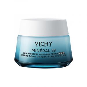 Vichy Minéral 89 crème boost d'hydratation 72H Riche 50ml