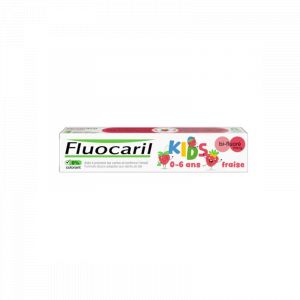 Fluocaril Dentifrice Kids Bi-Fluoré Fraise 0 - 6 ans 75ml