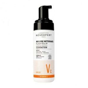 Novexpert mousse nettoyante flash &eacute;clat vitamine C 150ml