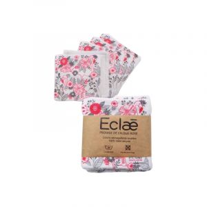 Ecla&eacute; Cotons d&eacute;maquillants lavables kit/5