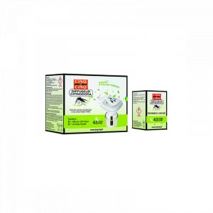 Cinq Sur Cinq Citriodora Diffuseur Anti-Moustiques 45 Cycles de 8h