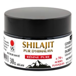 Vecteur Sant&eacute; Shilajit R&eacute;sine Pur 30g