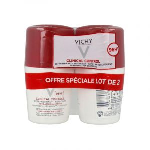 Vichy Clinical Control 96h détranspirant lot de 2x50ml