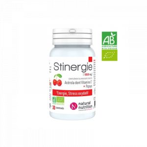 Natural Nutrition Stinergie BIO 30 comprimés