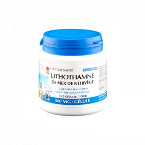 Vecteur Santé Lithothamme de mer 80 gélules