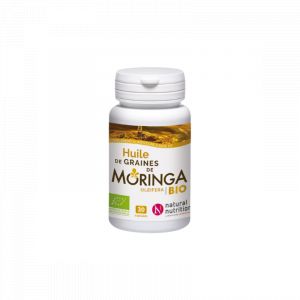 Natural nutrition Moringa huile bio 30 capsules