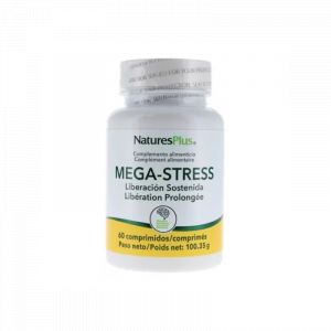 Natures Plus Mega-Stress 60 Comprimés