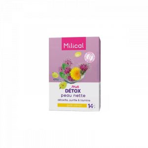 Milical Ma Détox Peau Nette - Détoxifie, Purifie & Illumine, 14 Sticks