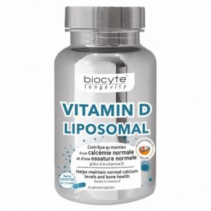 Biocyte vitamine D3 liposomal 30 gélules