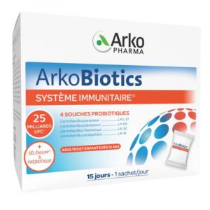 Arkobiotics&reg; Syst&egrave;me immunitaire 15 sachets