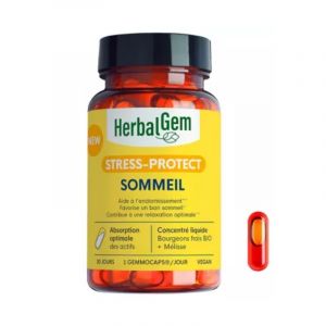 HerbalGem Stress Protect Sommeil 30 Gemmocaps